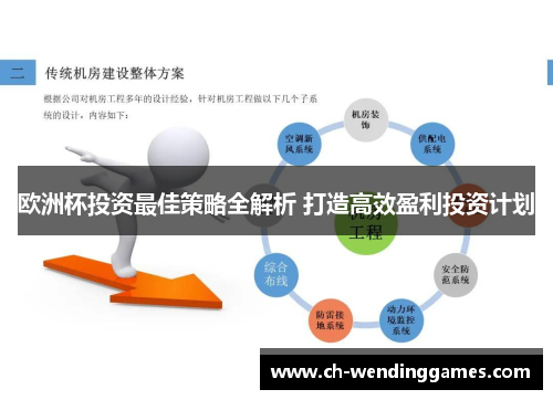 欧洲杯投资最佳策略全解析 打造高效盈利投资计划