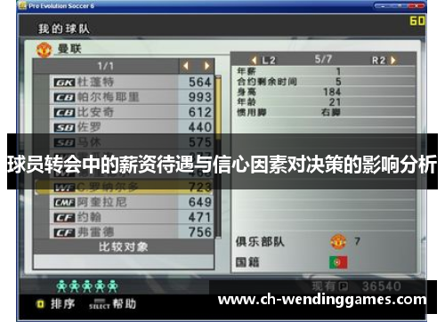 球员转会中的薪资待遇与信心因素对决策的影响分析