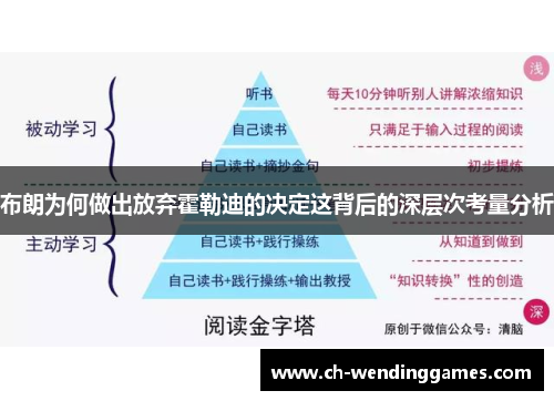 布朗为何做出放弃霍勒迪的决定这背后的深层次考量分析