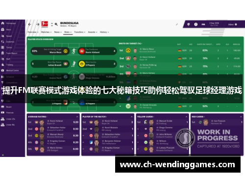 提升FM联赛模式游戏体验的七大秘籍技巧助你轻松驾驭足球经理游戏